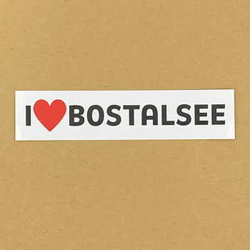 Aufkleber I LOVE BOSTALSEE